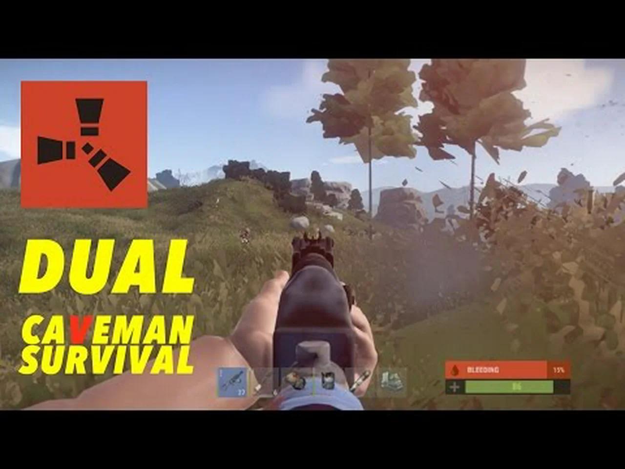 Rust Survival Cave Man Dual Survival V