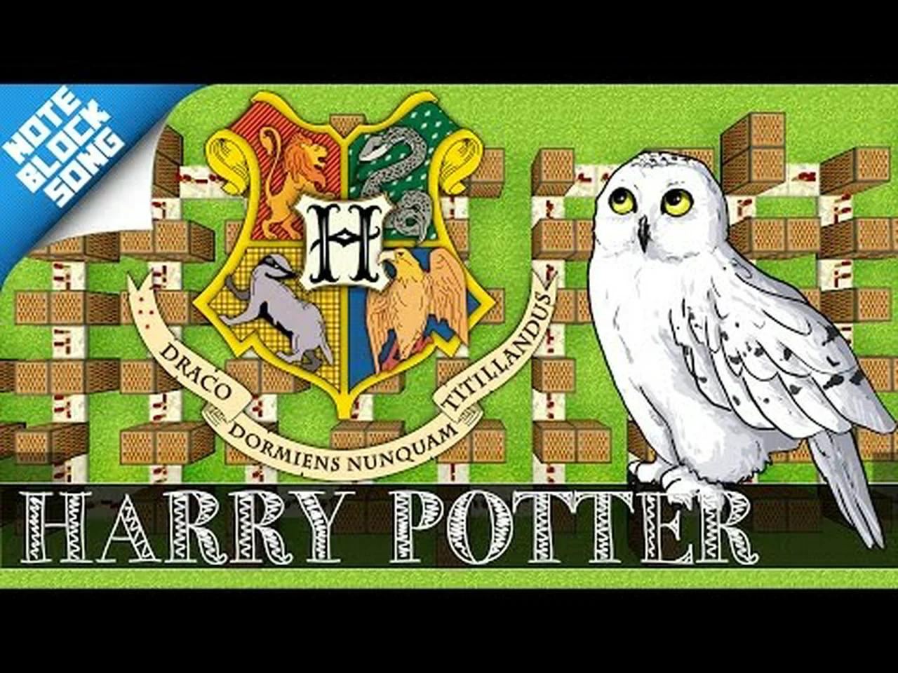 Harry potter hedwig s theme minecraft note block song doorbell