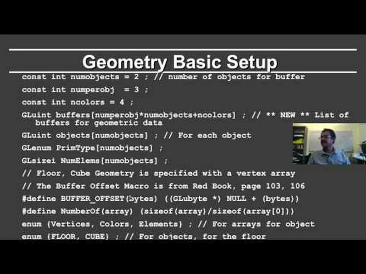 Online Graphics OpenGL 2: Geometry