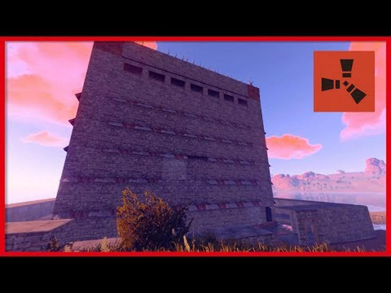 Rust Raids: ARMORED WITH 5 LAYERS OF ROOFS