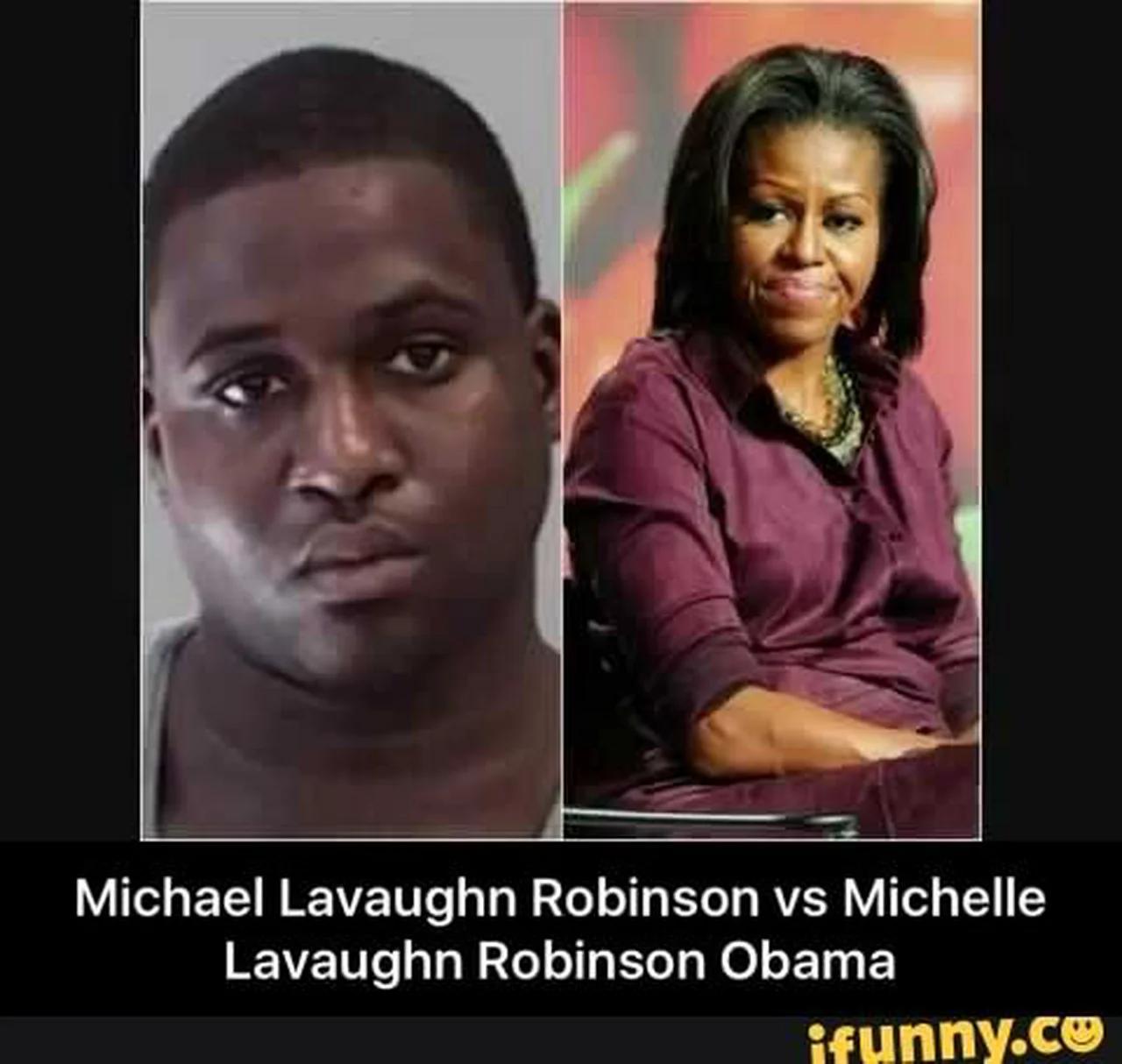 V.O. Michelle Obama is Really Michael Robinson