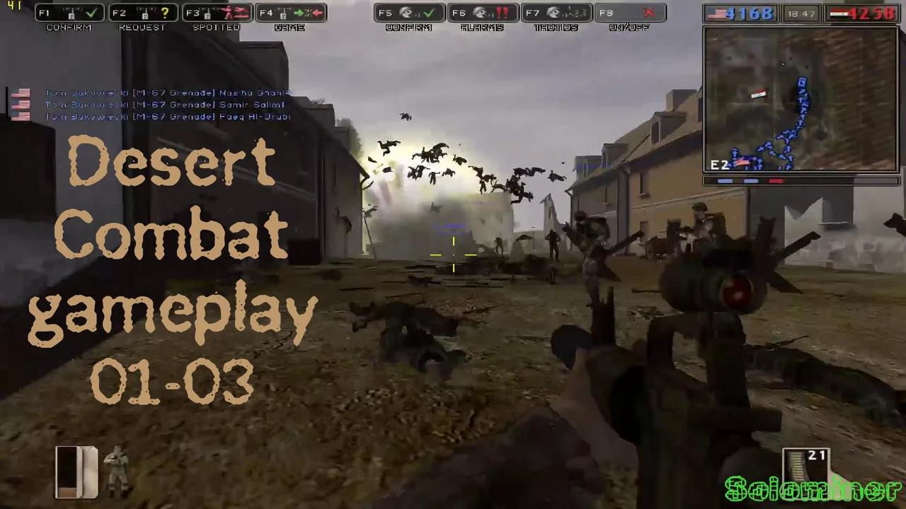 Desert Combat gameplay 01-03
