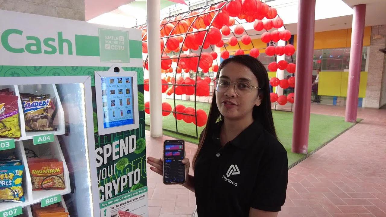 The Bitcoin Cash vending machine #2 - Buying Bitcoin Cash with a cash note in Ormoc, Phillipines