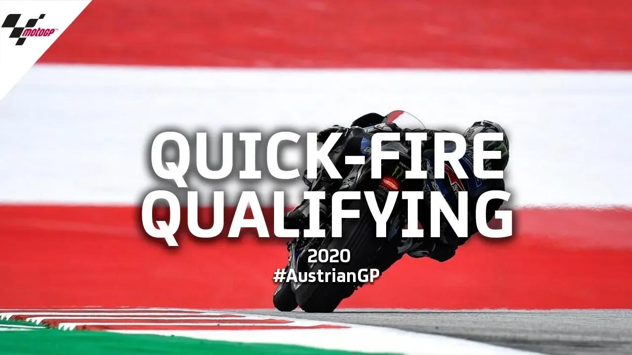Quick - Fire Qualifying | 2020 #AustrianGP