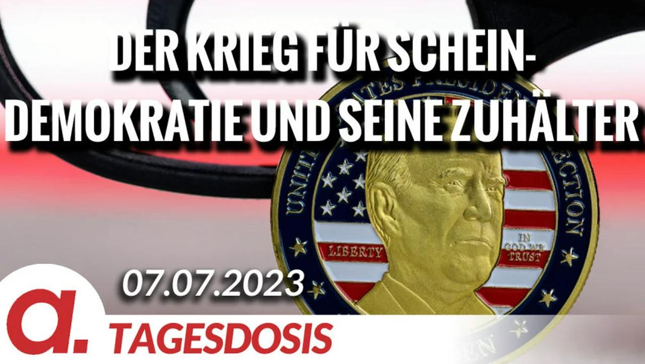 ⁣Der Krieg für Schein-Demokratie und seine Zuhälter | Von Rainer Rupp