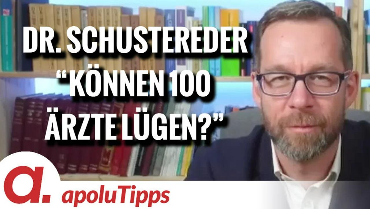 ⁣Interview mit Dr. Klaus Schustereder – “Können 100 Ärzte lügen?”