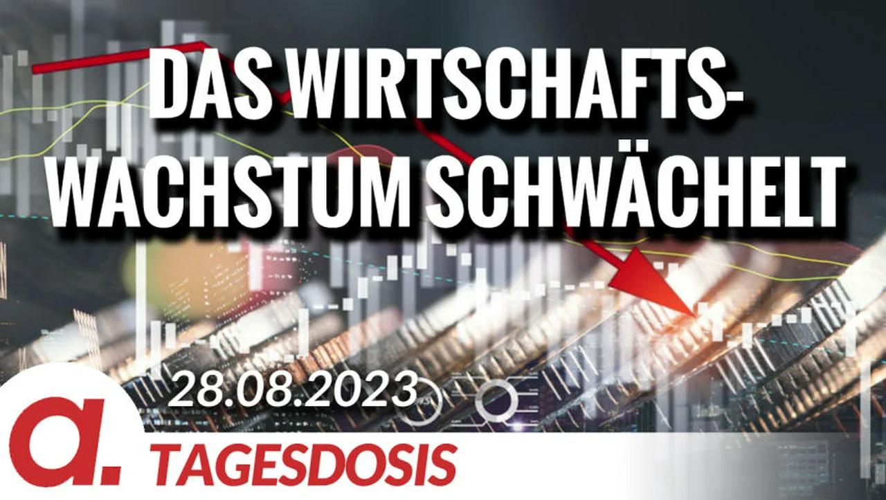 ⁣Das Wirtschaftswachstum schwächelt | Von Christian Kreiß