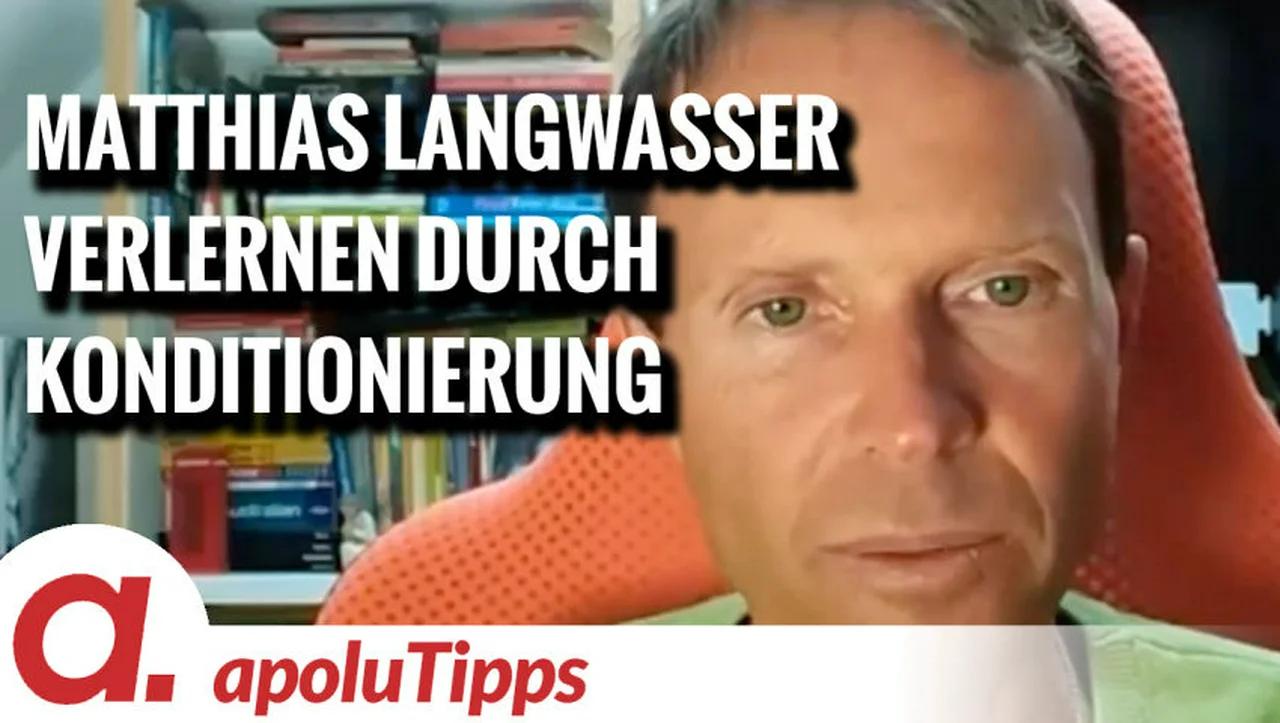 ⁣Interview mit Matthias Langwasser – Wir verlernen durch Konditionierung