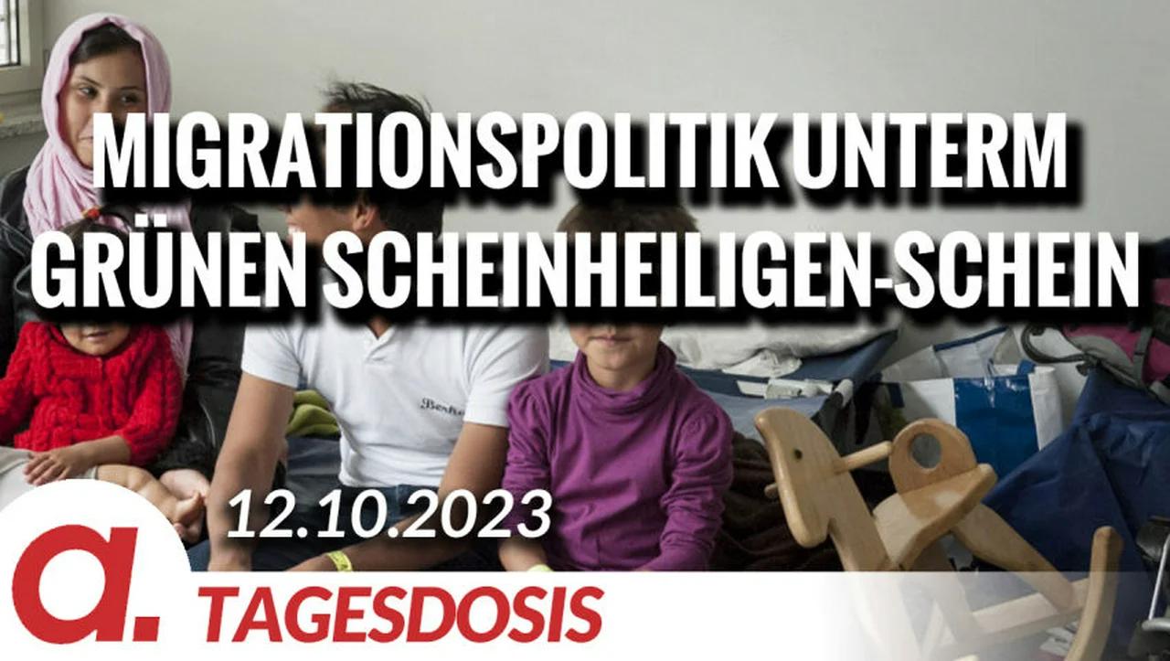 ⁣Migrationspolitik unterm Grünen Scheinheiligen-Schein | Von F. Klinkhammer und V. Bräutiga