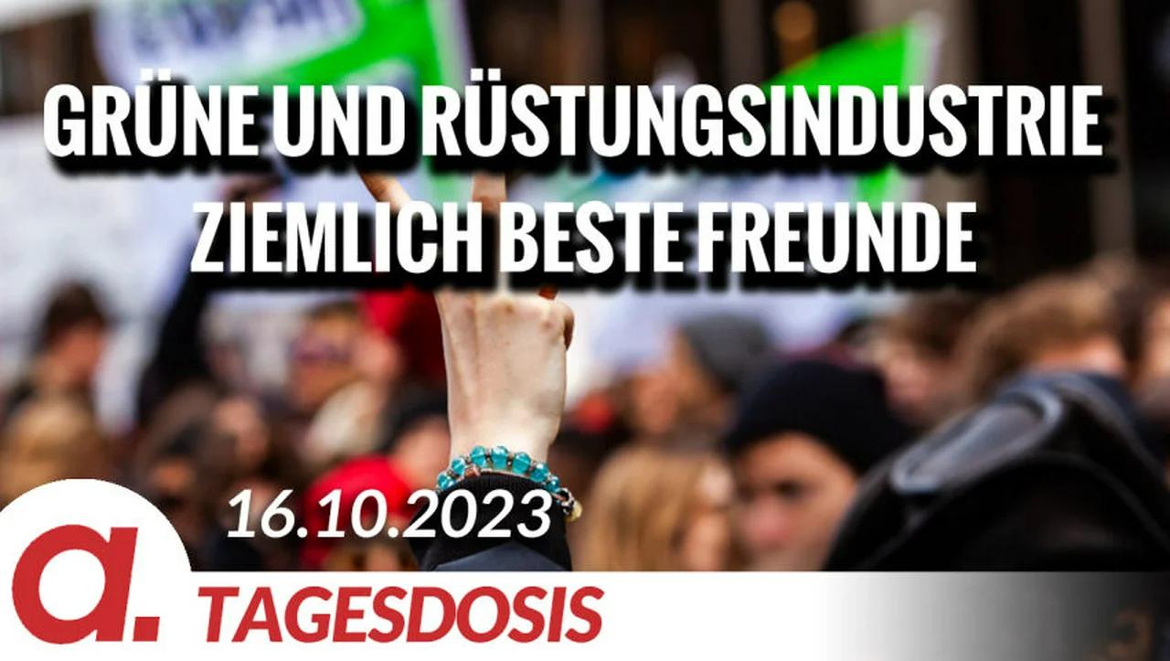 ⁣Grüne und Rüstungsindustrie – ziemlich beste Freunde | Von Ernst Wolff