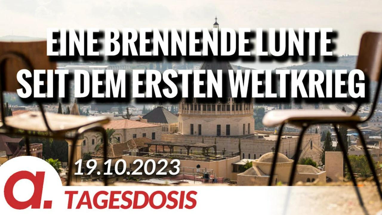 ⁣Eine brennende Lunte seit dem Ersten Weltkrieg | Von Wolfgang Effenberger