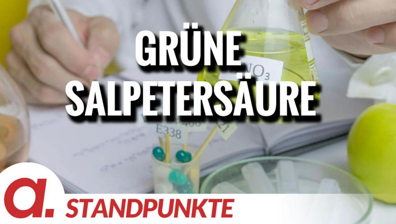 ⁣Grüne Salpetersäure | Von Wilfried Schuler