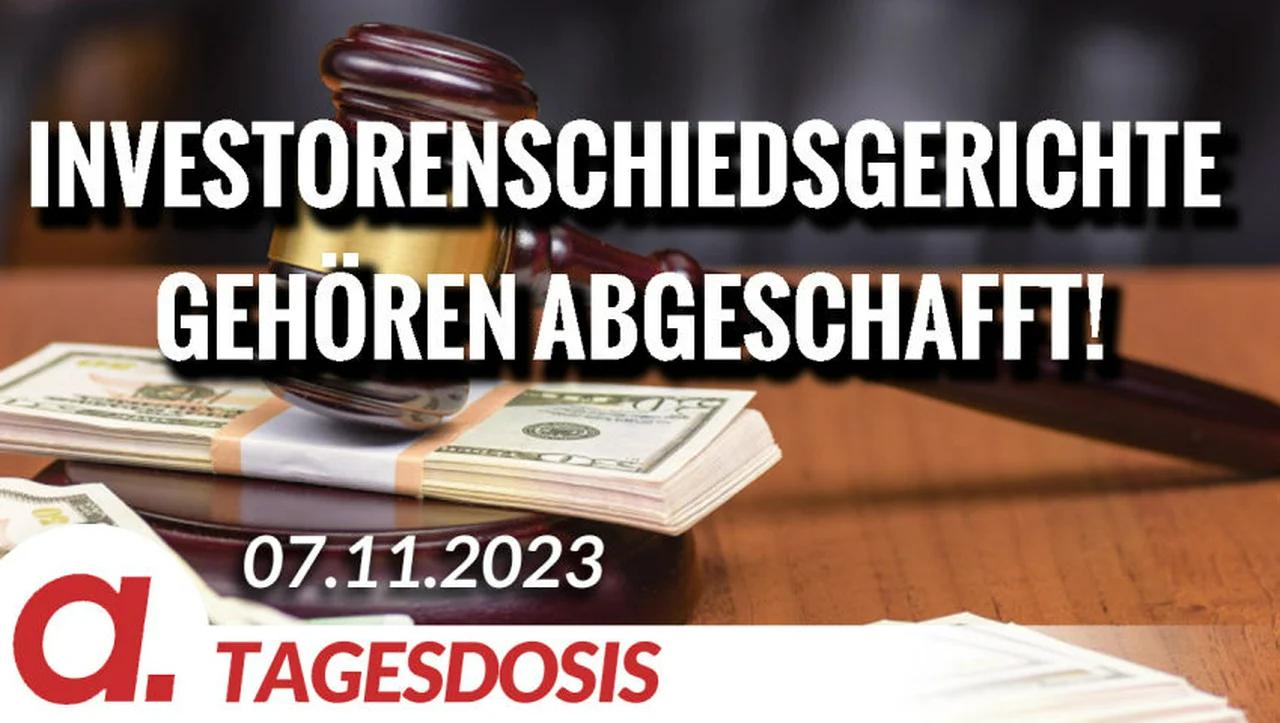 ⁣Investorenschiedsgerichte gehören abgeschafft!  | Von Norbert Häring