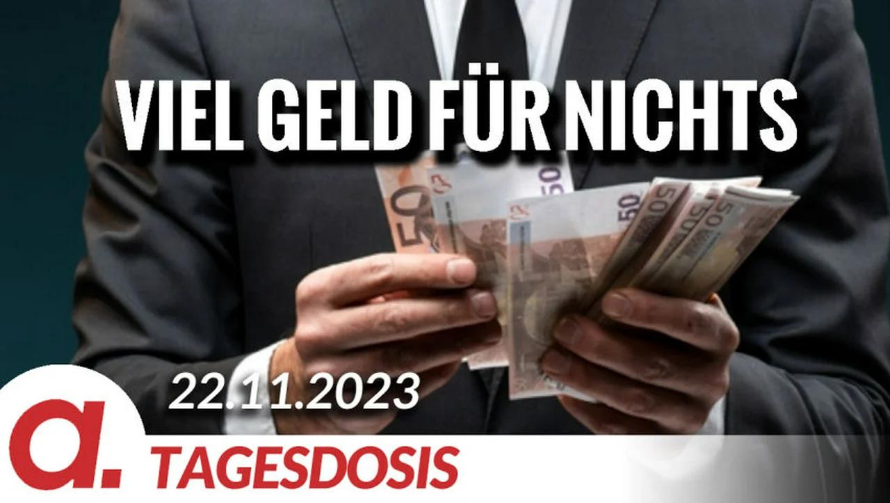 ⁣Viel Geld für nichts | Von Christian Kreiß