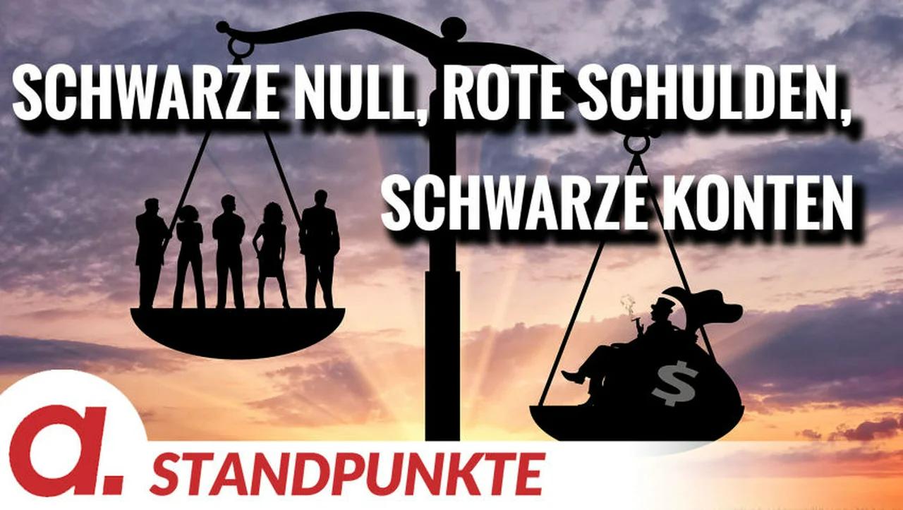 ⁣Schwarze Null, rote Schulden, schwarze Konten | Von Rob Kenius