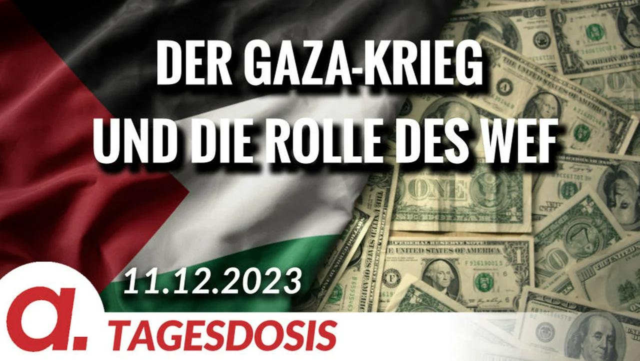 ⁣Der Gaza-Krieg und die Rolle des WEF | Von Ernst Wolff