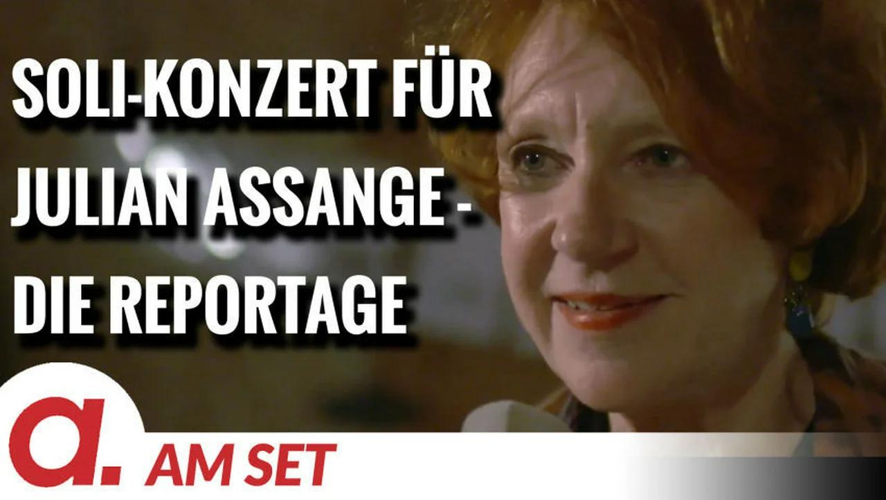 ⁣Am Set: 5. Solidaritätskonzert für Julian Assange – Die Reportage