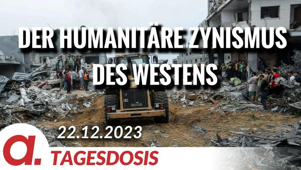 ⁣Der humanitäre Zynismus der 