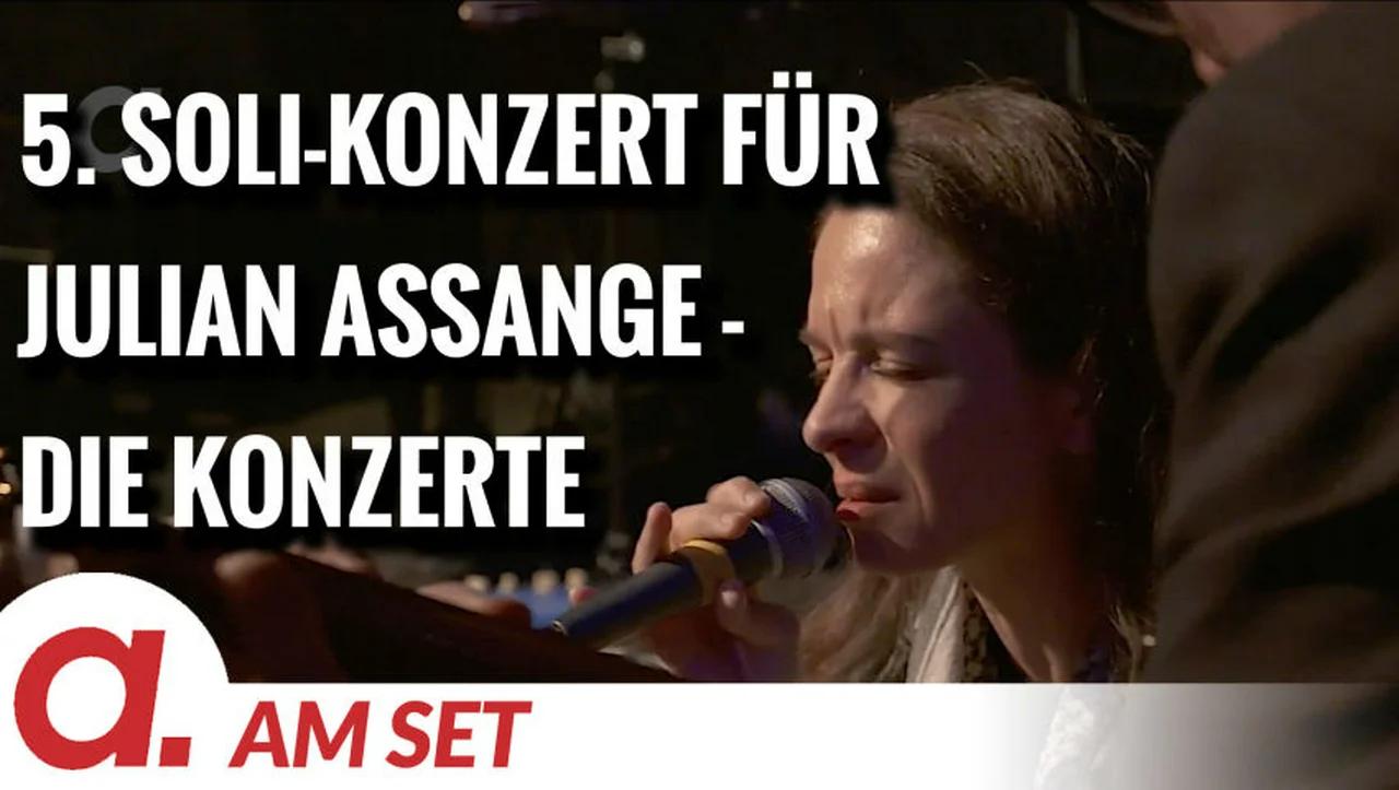 ⁣Am Set: 5. Solidaritätskonzert für Julian Assange – Die Musik (Teil 2)