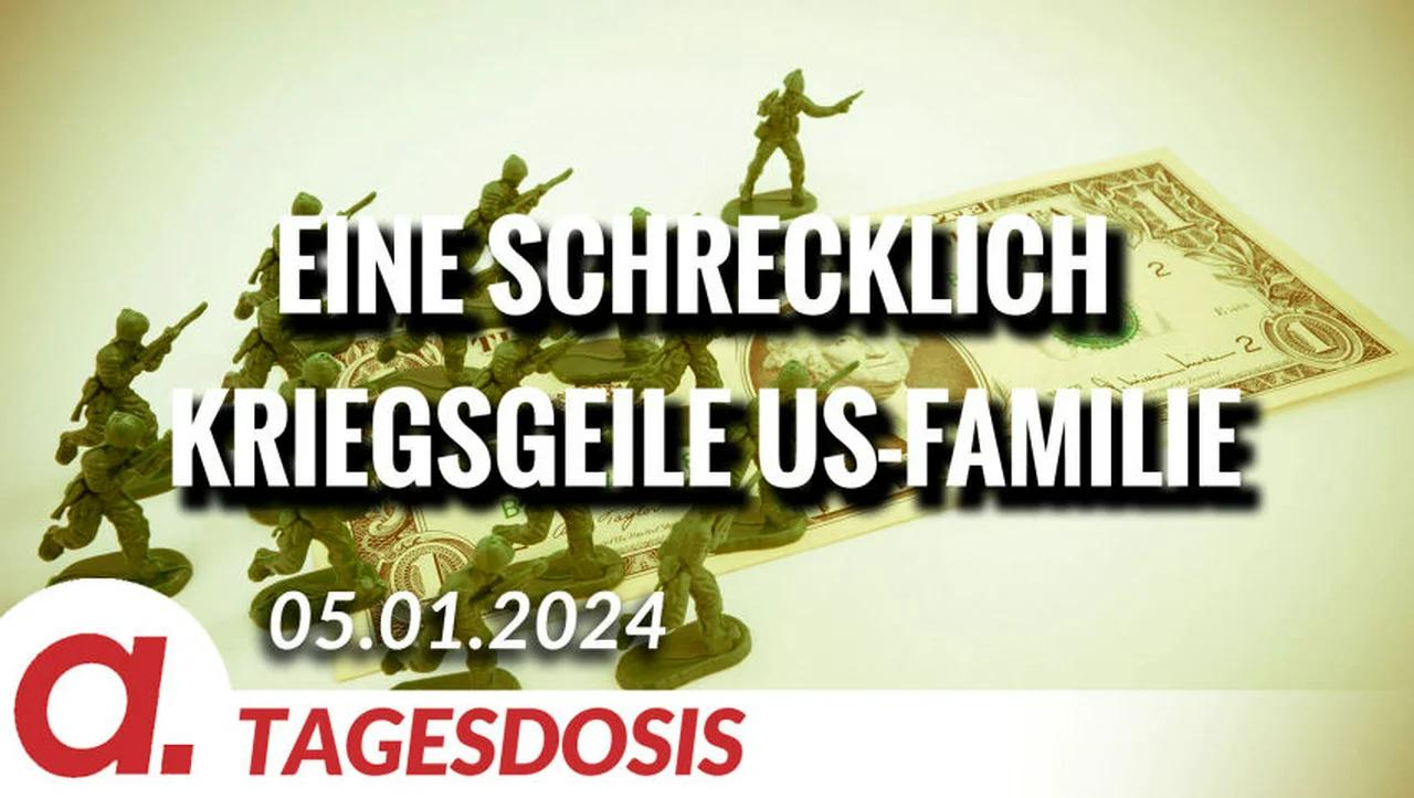 ⁣Eine schrecklich kriegsgeile US-Familie | Von Rainer Rupp