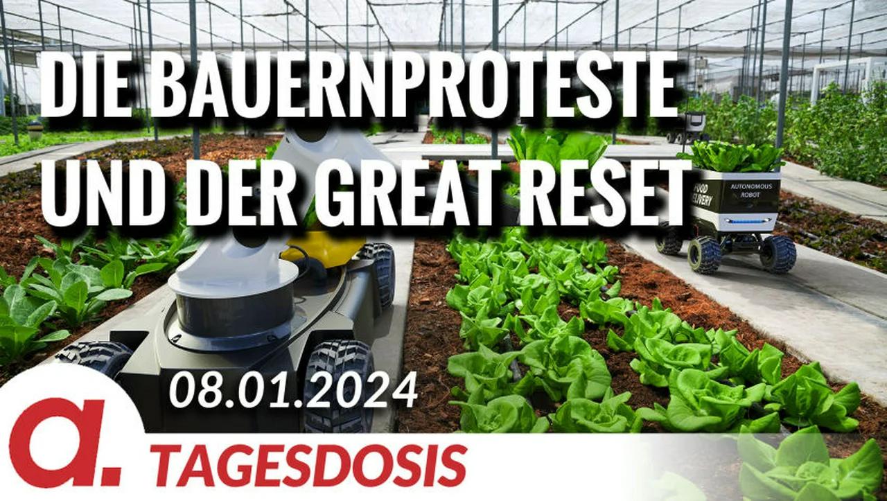 ⁣Die Bauernproteste und der Great Reset | Von Ernst Wolff