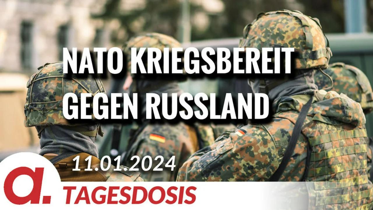 ⁣Nach 10 Jahren Vorbereitung: NATO kriegsbereit gegen Russland | Von Wolfgang Effenberger