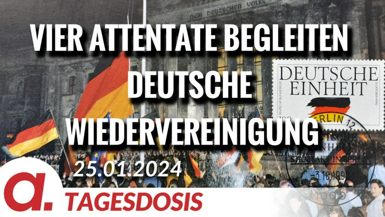 ⁣Vier Attentate begleiten Deutsche Wiedervereinigung  | Von Wolfgang Effenberger