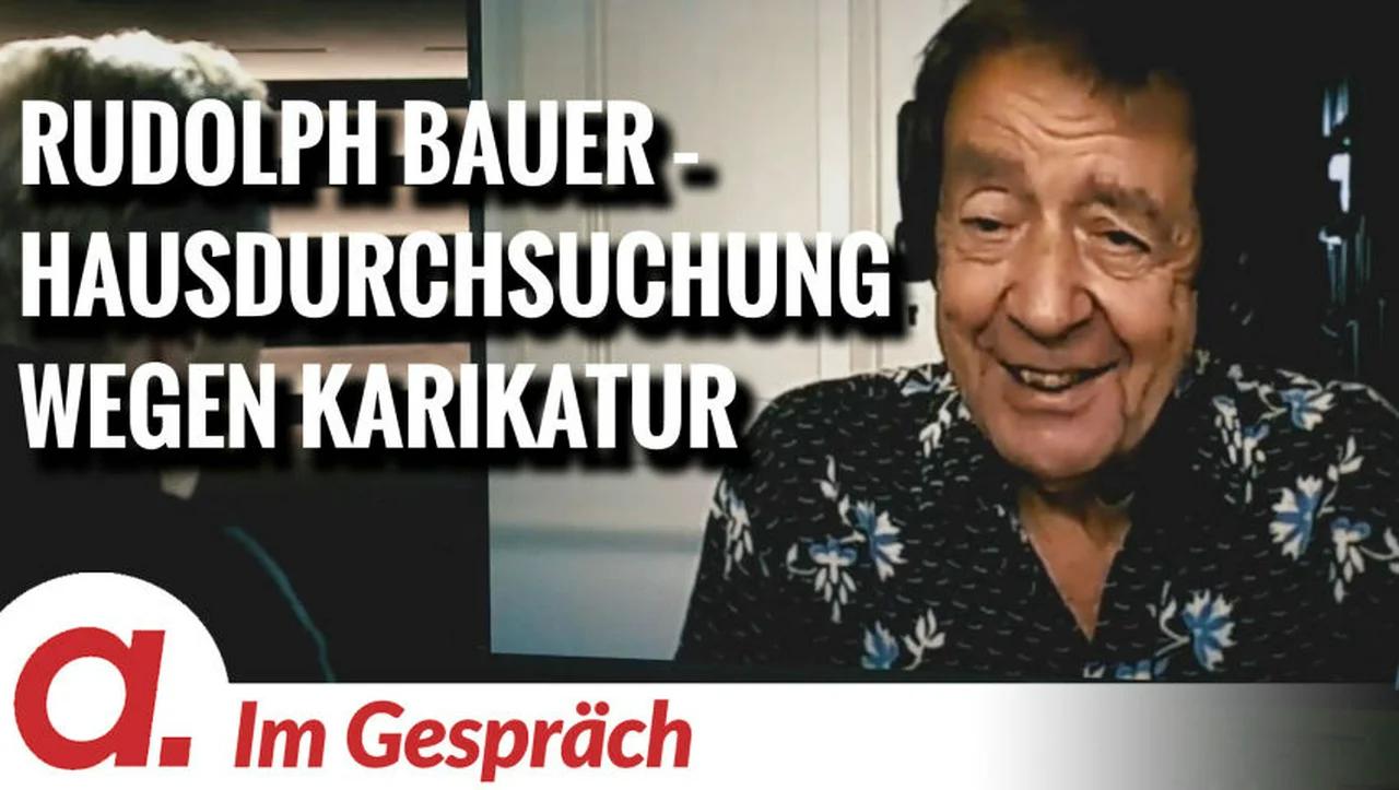 ⁣Im Gespräch: Rudolph Bauer (Hausdurchsuchung wegen Lauterbach-Karikatur)