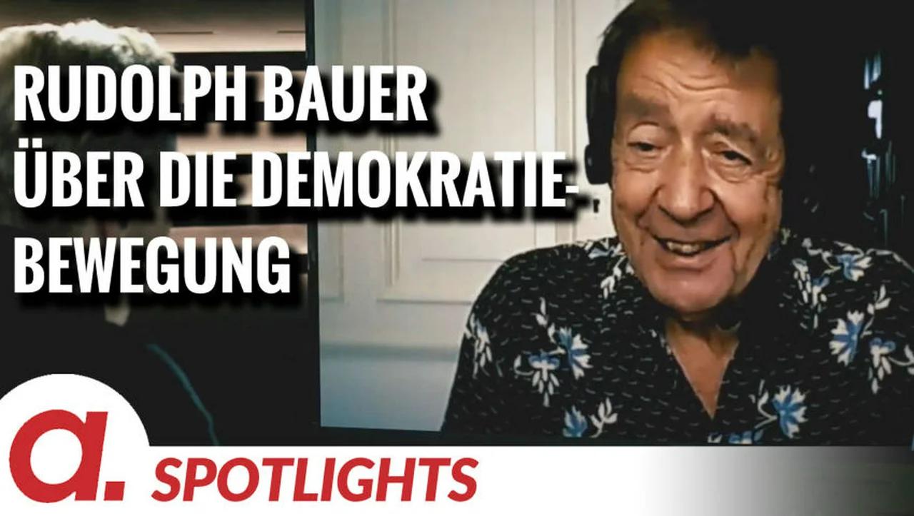 ⁣Spotlight: Rudolph Bauer über die Demokratiebewegung in Europa