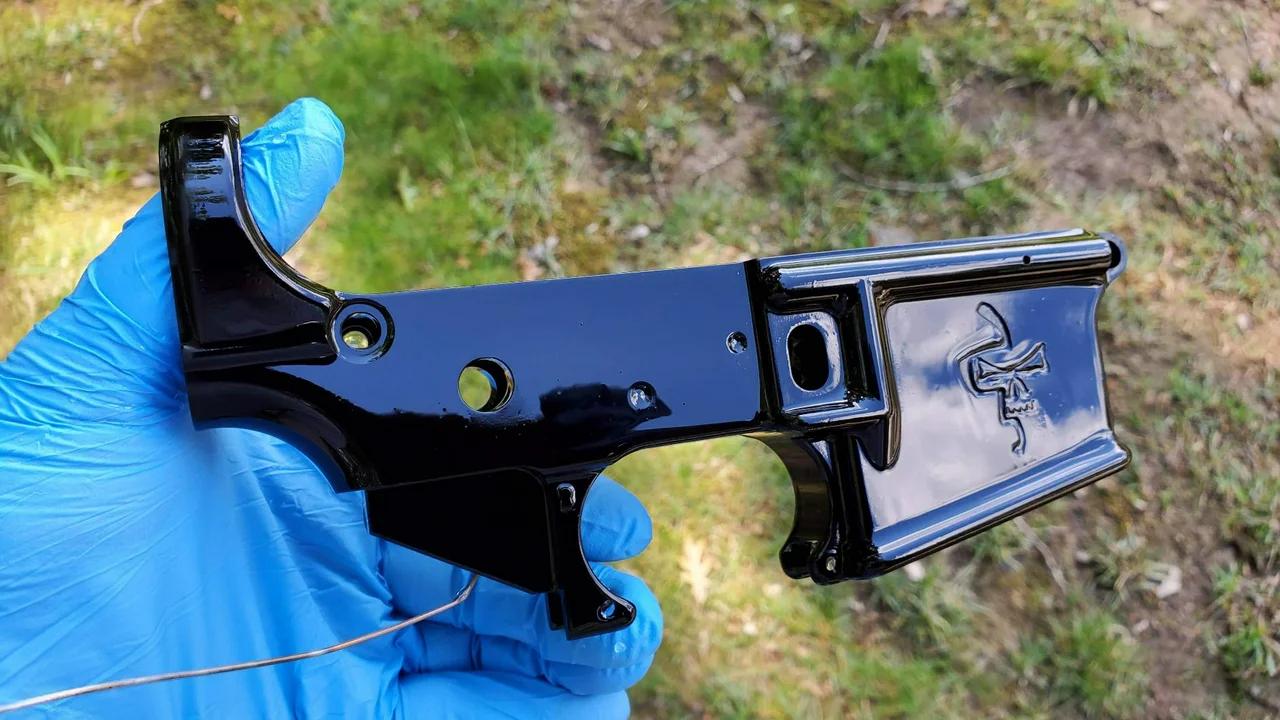 Anodizing an M16A4 Lower