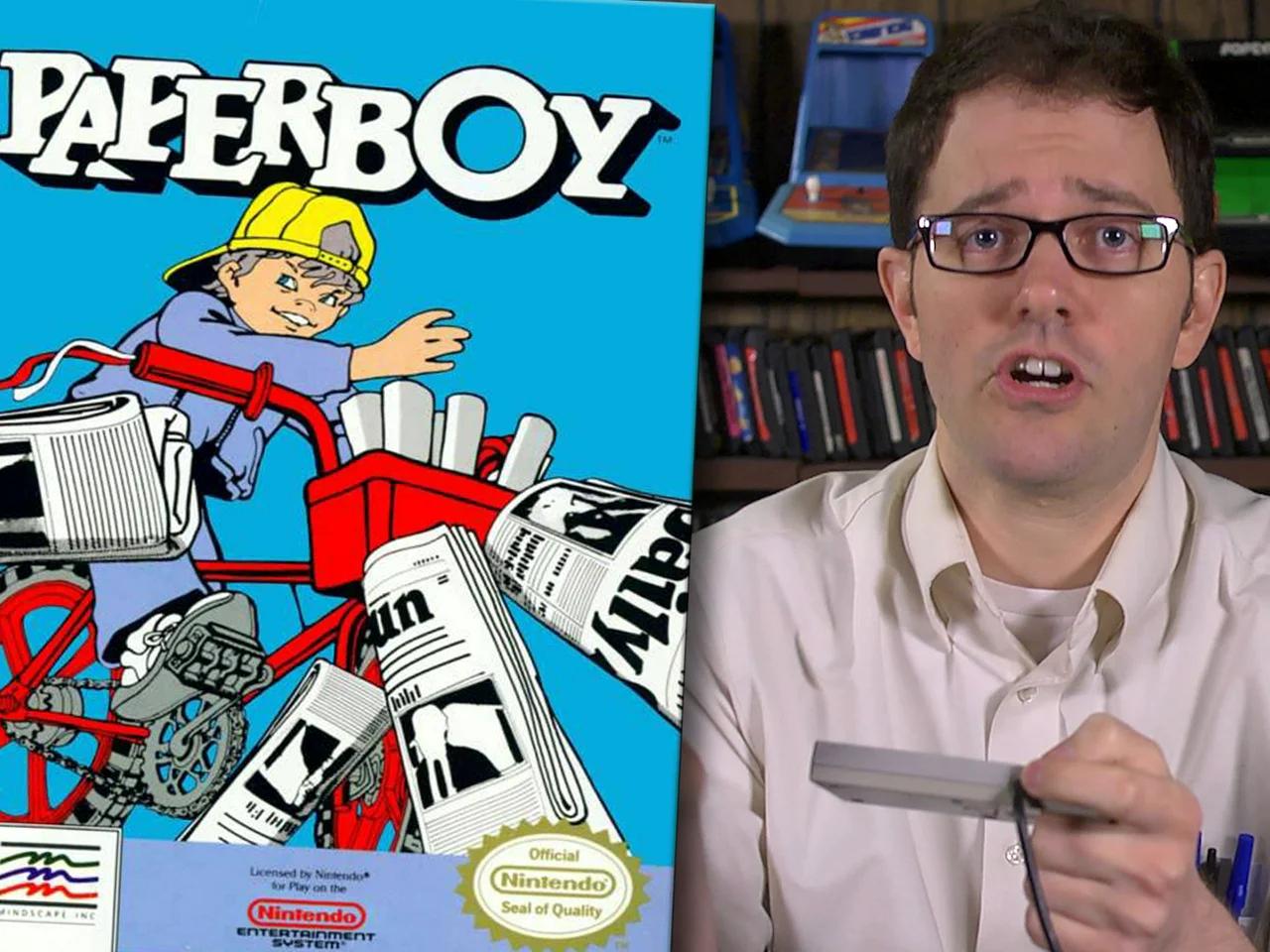 Paperboy (NES) Angry Video Game Nerd (AVGN) Episode 140