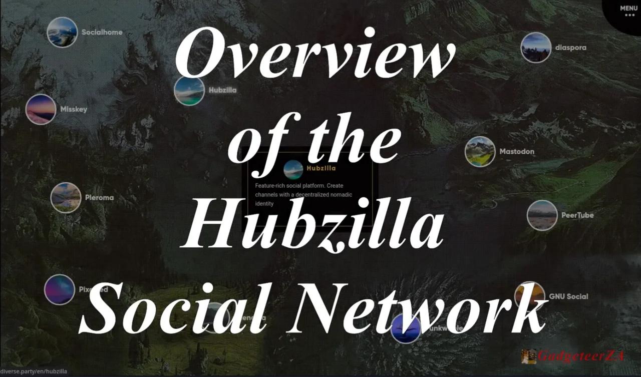 Overview of the decentralised Hubzilla Social Network