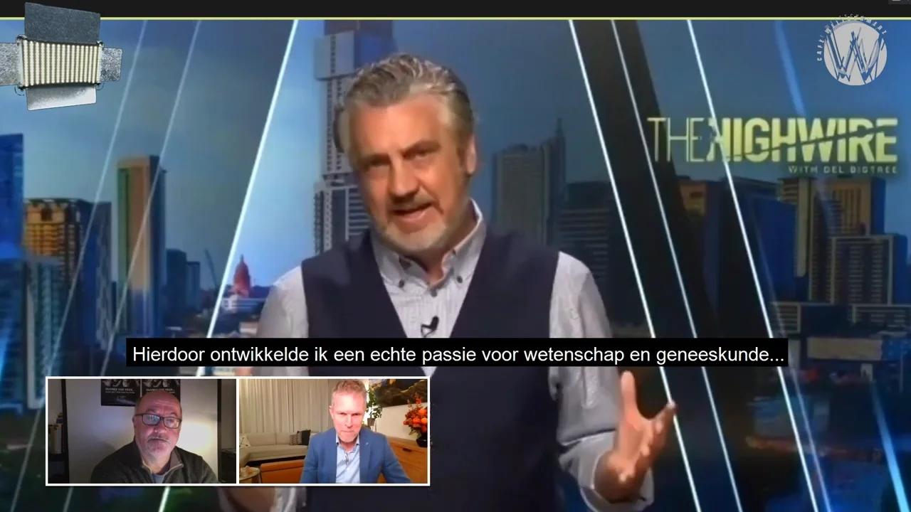 Zoom Frank Ruesink en Del Bigtree(full interview, Dutch subs)