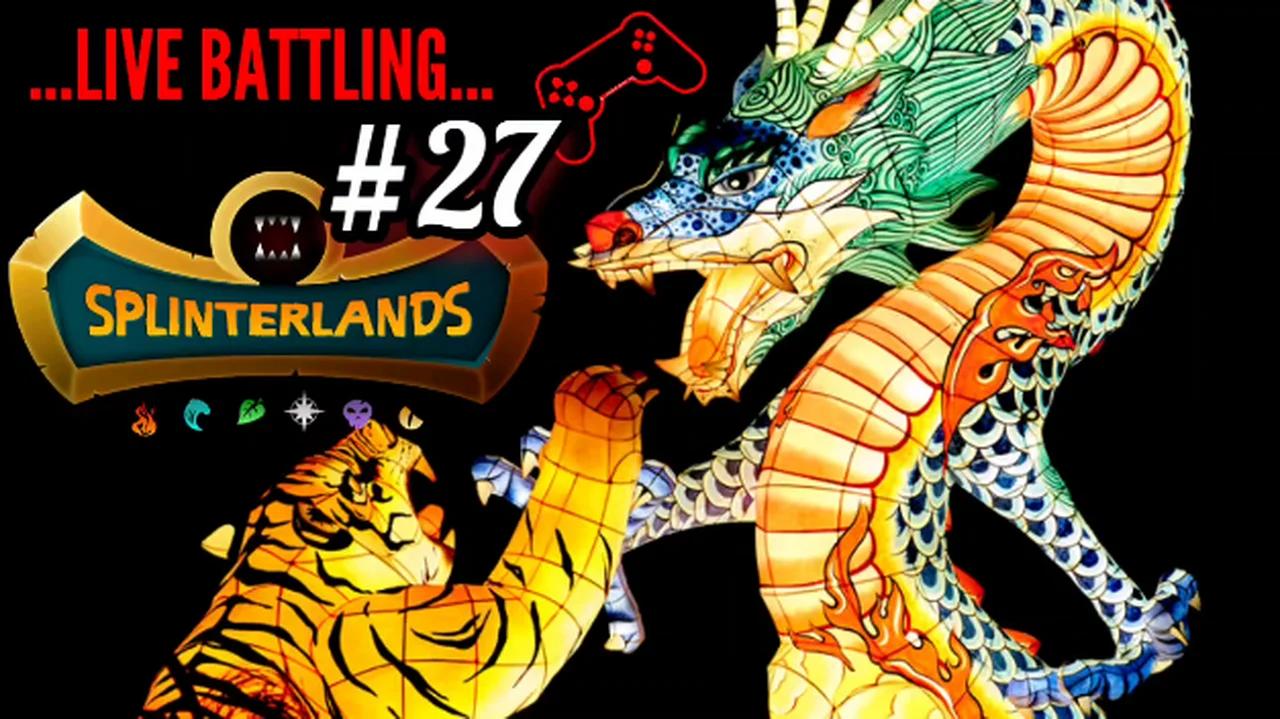 Fire Splinter Push - Splinterlands Live Battling #27