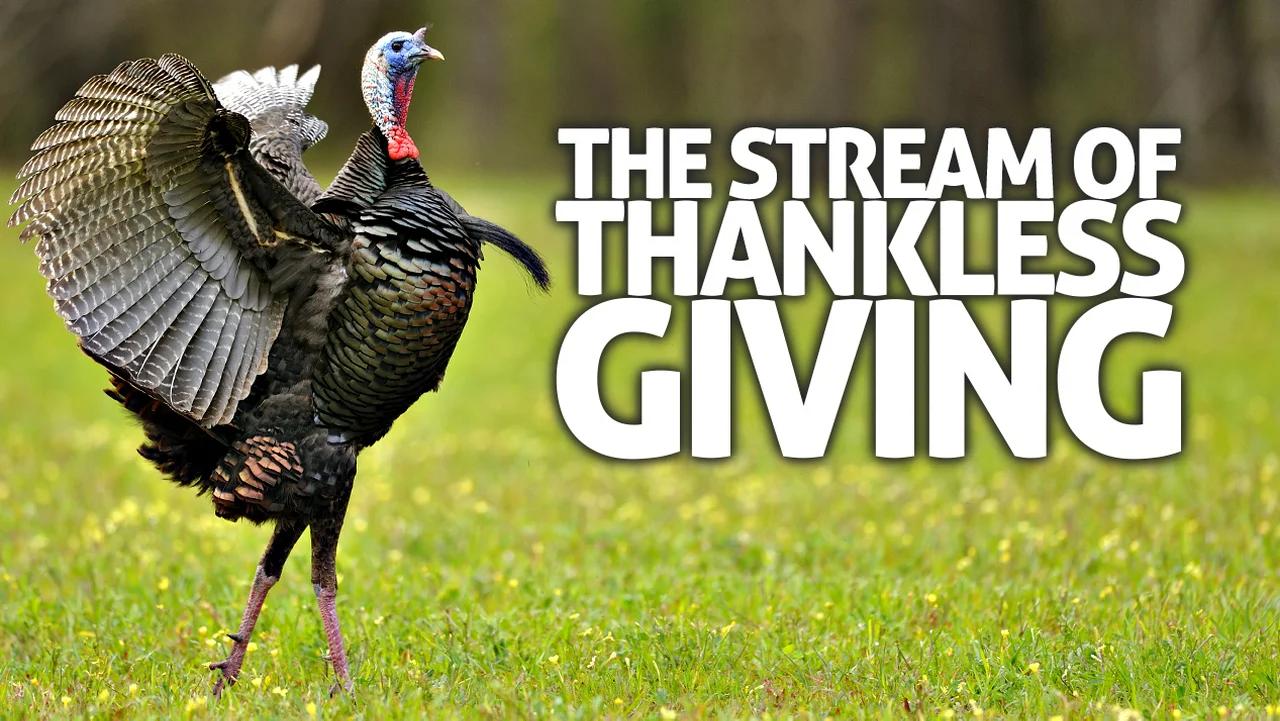 THE STREAM OF THANKLESS GIVING – Holiday Livestream – W/ GUESTS