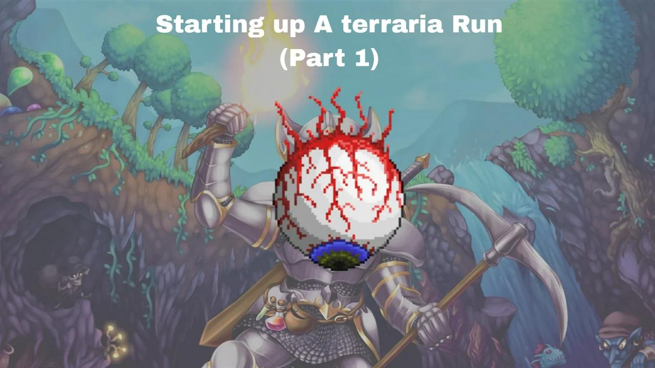 Starting up the Terraria run (part 2)