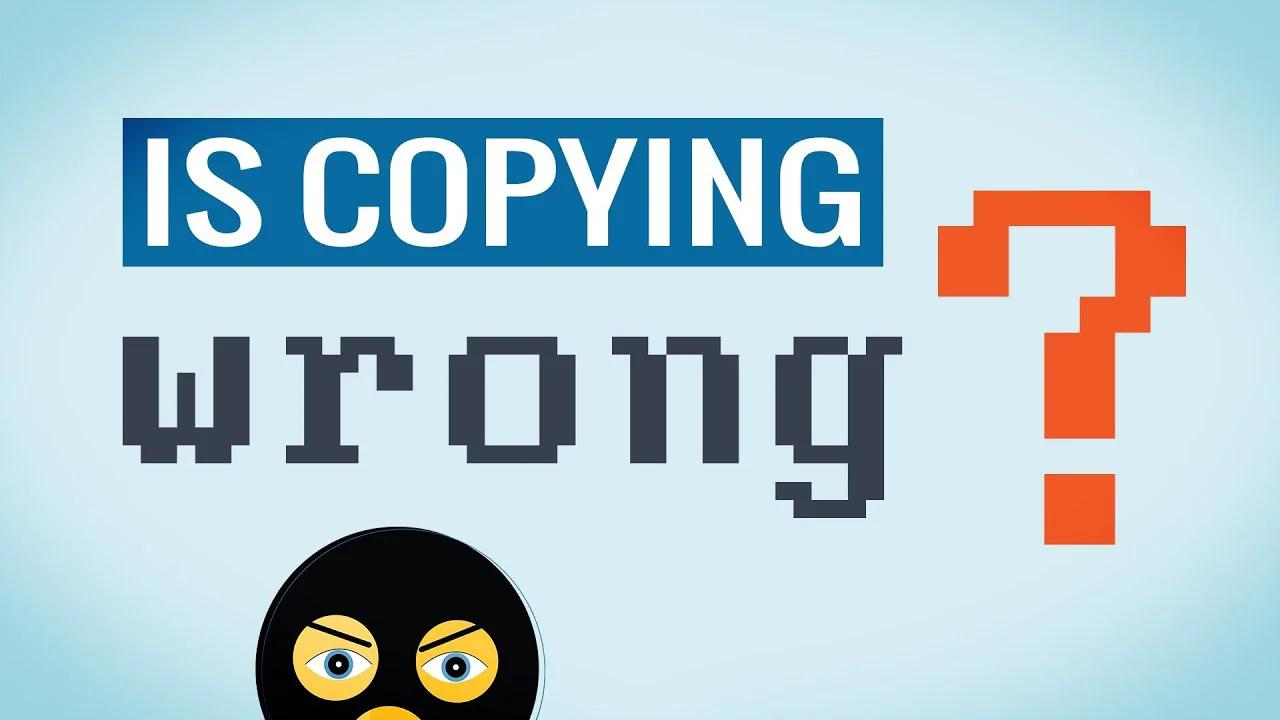Είναι η αντιγραφή λάθος; | Is copying wrong? -Copy-Me