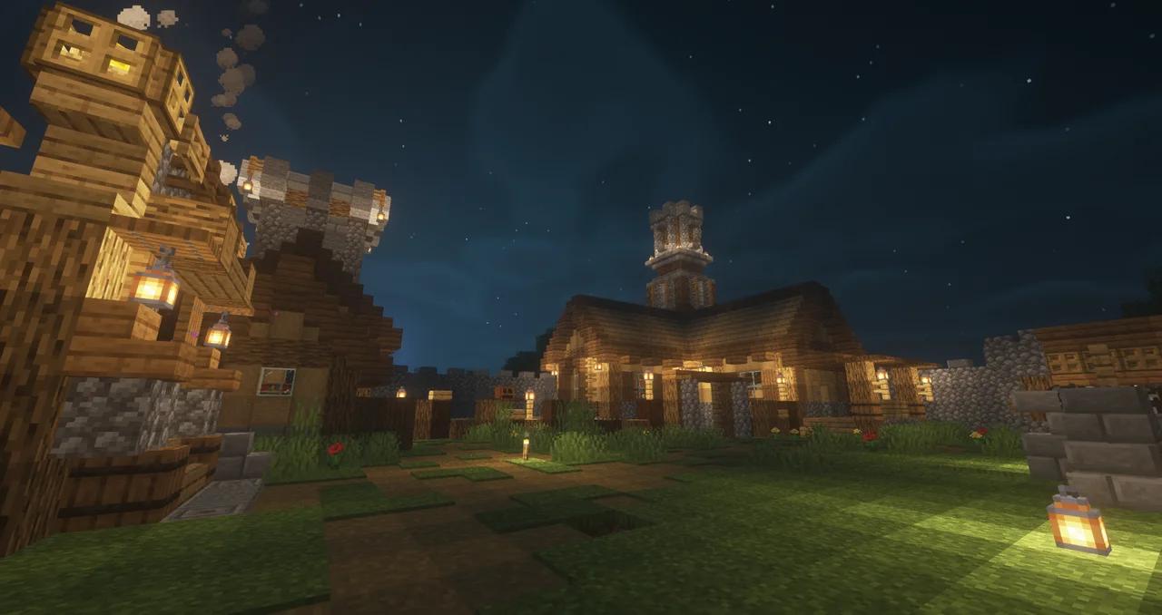 Medieval village | Minecraft showcase