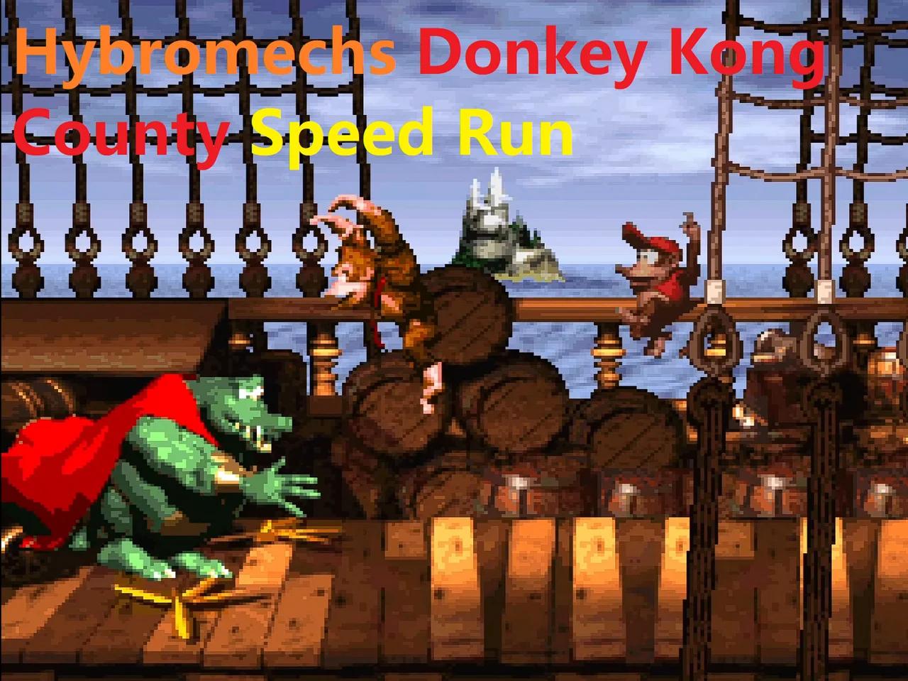 Donkey Kong speed run