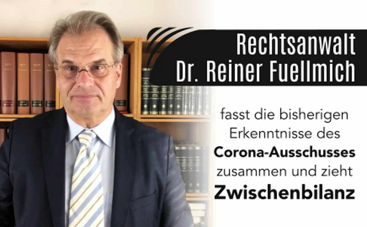 Rechtsanwalt Dr. Reiner Fuellmich fasst die bisherigen Erkenntnisse des