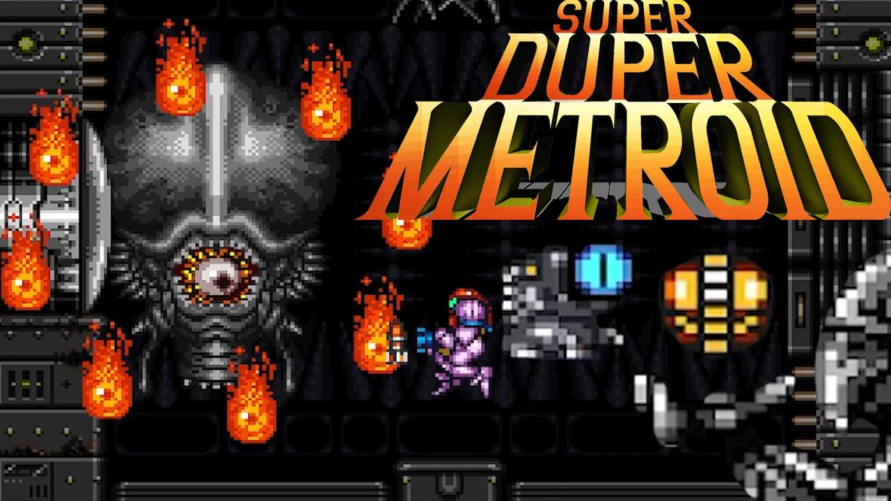 ICE BEAM + PHANTOON + POWER BOMBS! Super Duper Metroid