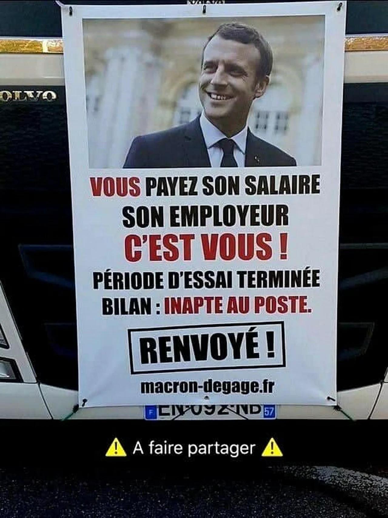 MACRONDEGAGE.FR INAPTE AU POSTE