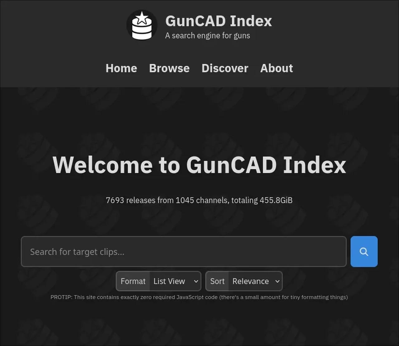 Guncad index