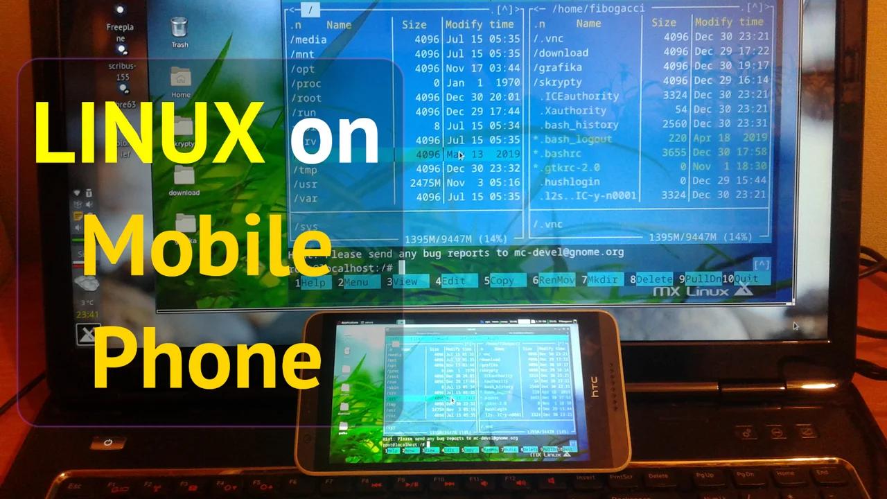 Real Linux on Android Phone - Quick Tutorial (Debian Xfce from Andronix ...