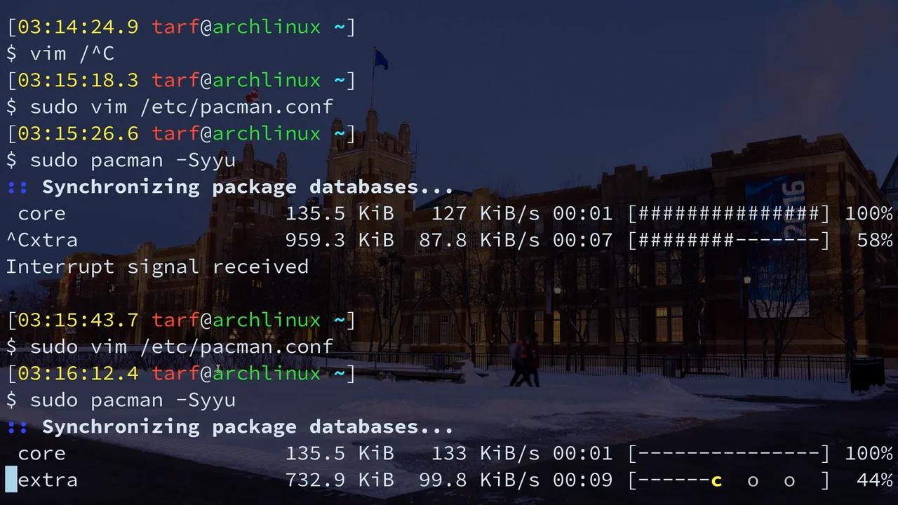 A Fun `pacman` trick ;)