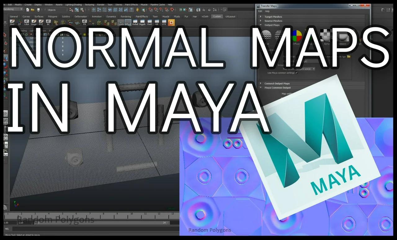 Tutorial Normal Map In Maya