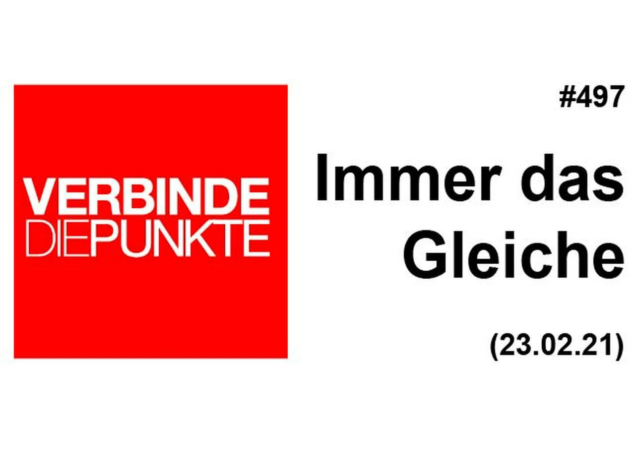 Verbinde die Punkte 497 - Immer das Gleiche (23.02.2021)