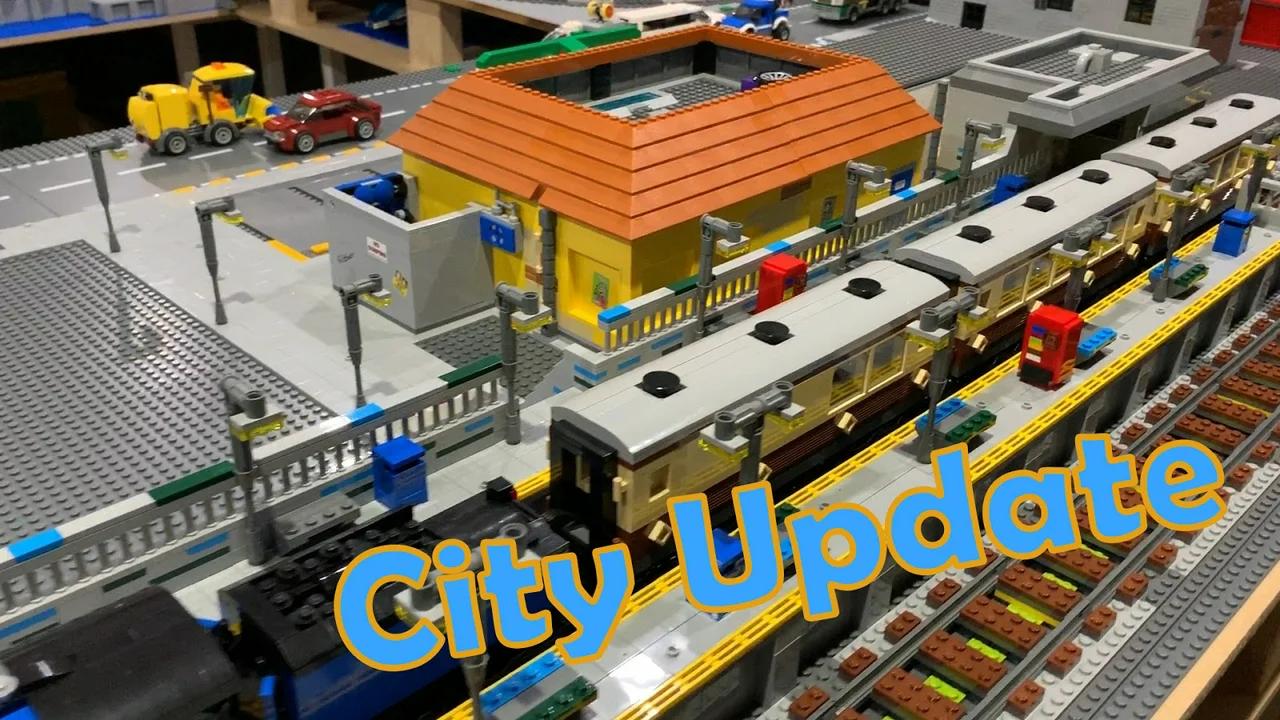 Benny's LEGO City Update #5 - Suburban Train Station