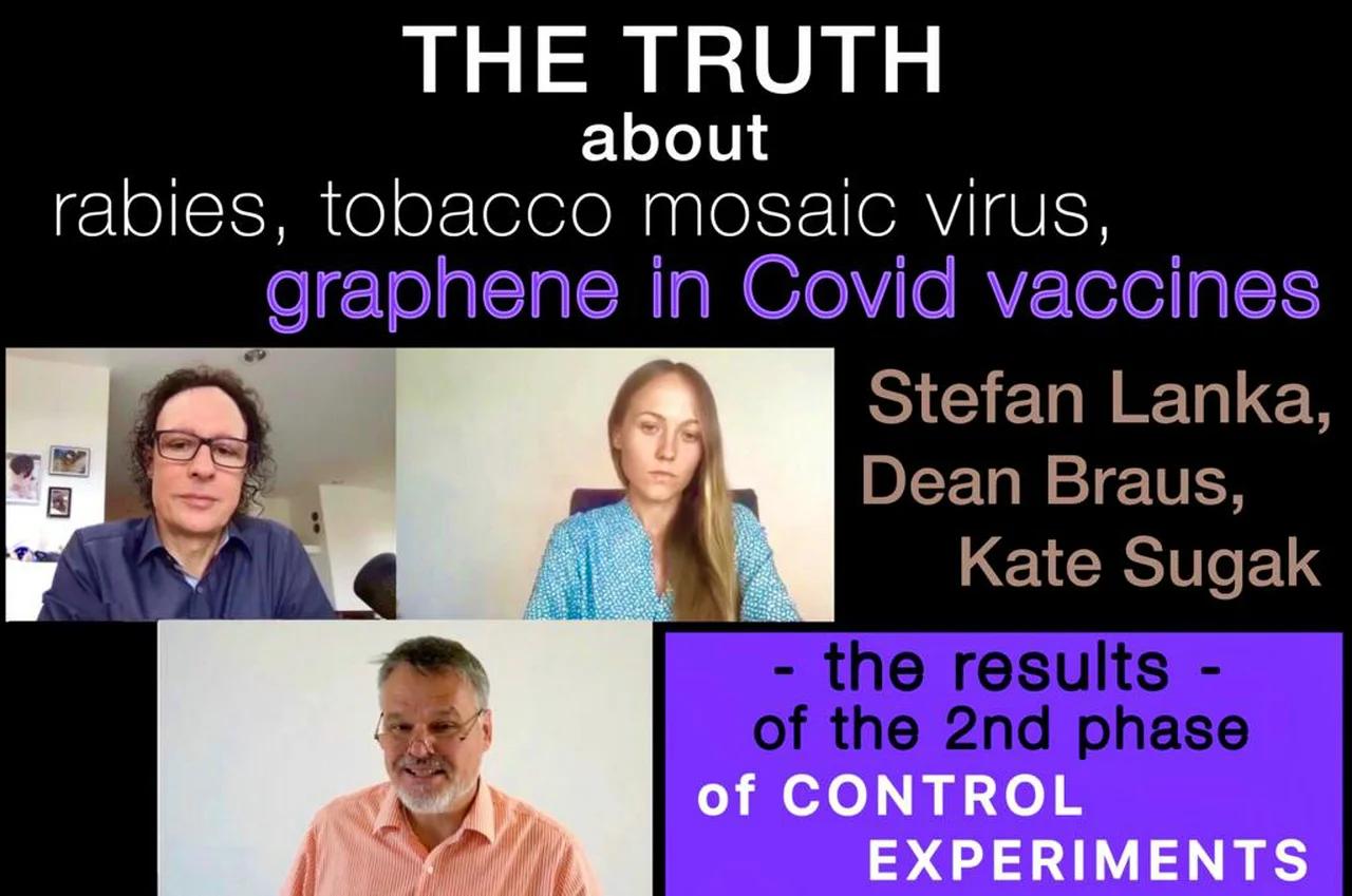 The truth about rabies, tobacco mosaic virus, graphene and the results of the 2nd phase of control experiments.