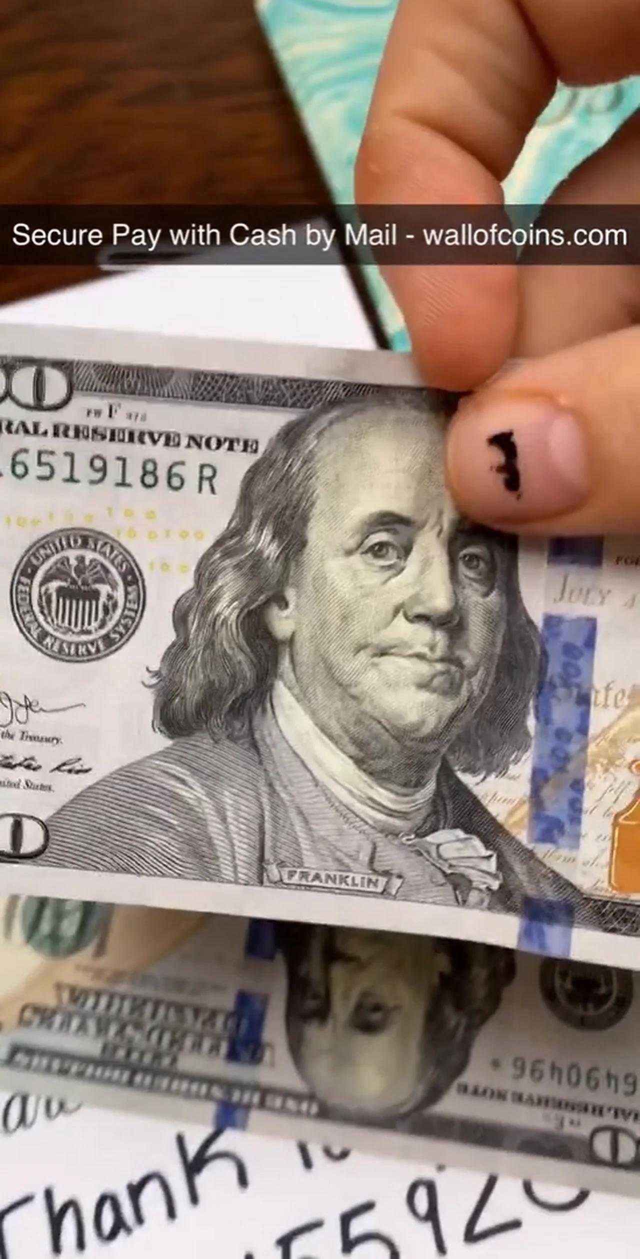 safest way to send cash by post